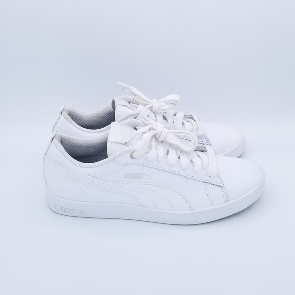 Puma Shoes - PUMA Womens Smash V2 Sneakers Size 7.5 White